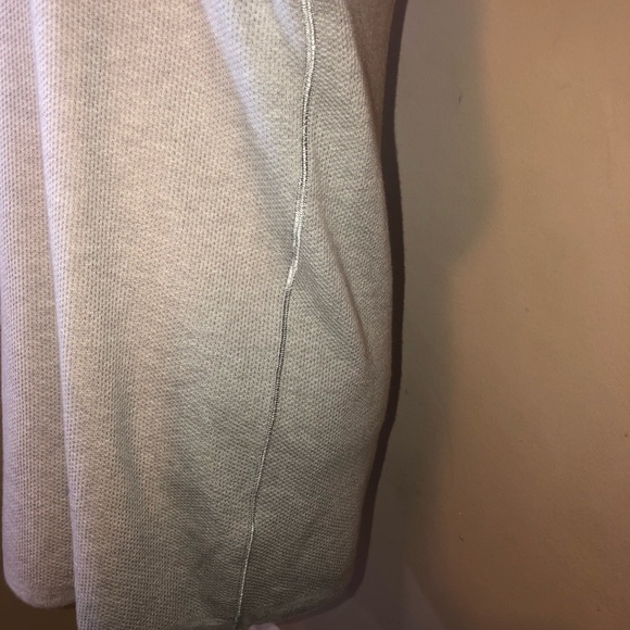 NWT HELMUT LANG Light Gray Cotton Cashmere Blend Knit Pullover Sweater - Picture 5 of 9